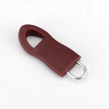 Detachable Removable Rubber Silicone Zipper Puller For Bags Zipper